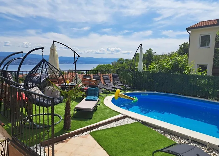Luxury Emily With Amazing Sea View Ловран